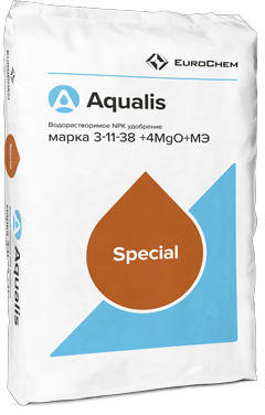 Aqualis® სპეციალური 3-11-38+4MgO+ME
